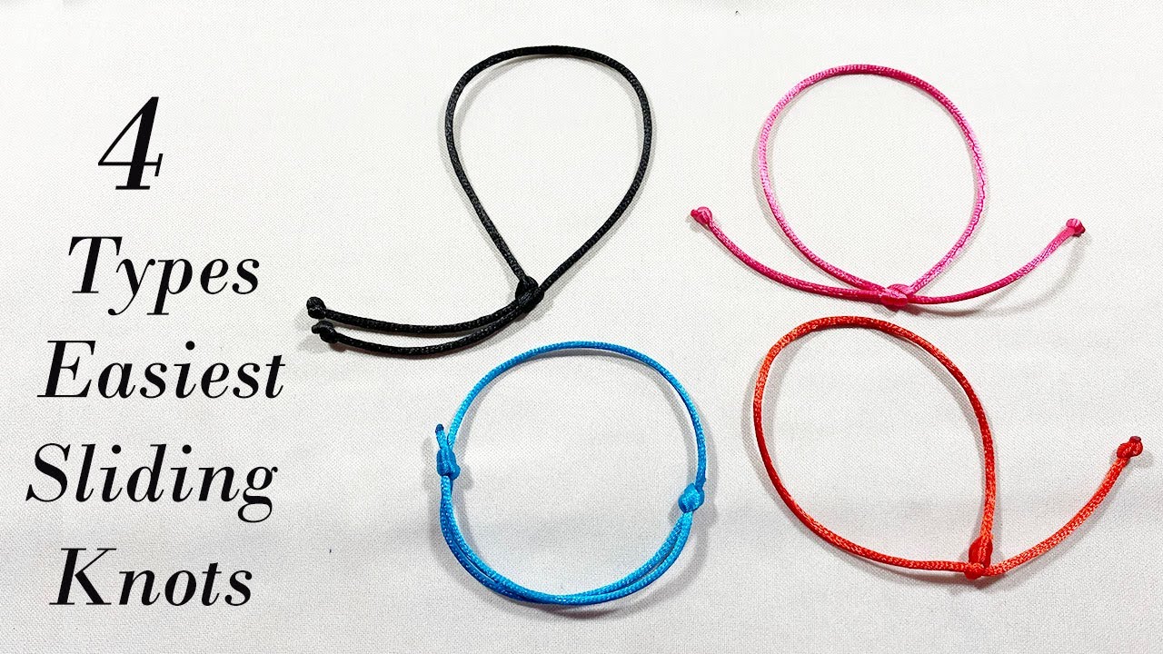 How To Tie Friendship Bracelet Sliding Knot At Carol Stone Blog