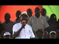 Kenya's Odinga calls for suspension of October election re-run