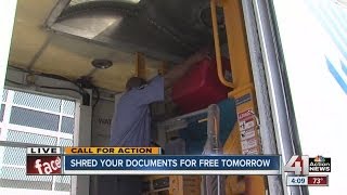 Shred your documents for free