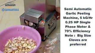 Garlic peeler machine automatic with price