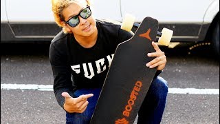 電動スケートボードをかっこよくする（Backfire→BoostedBoard)