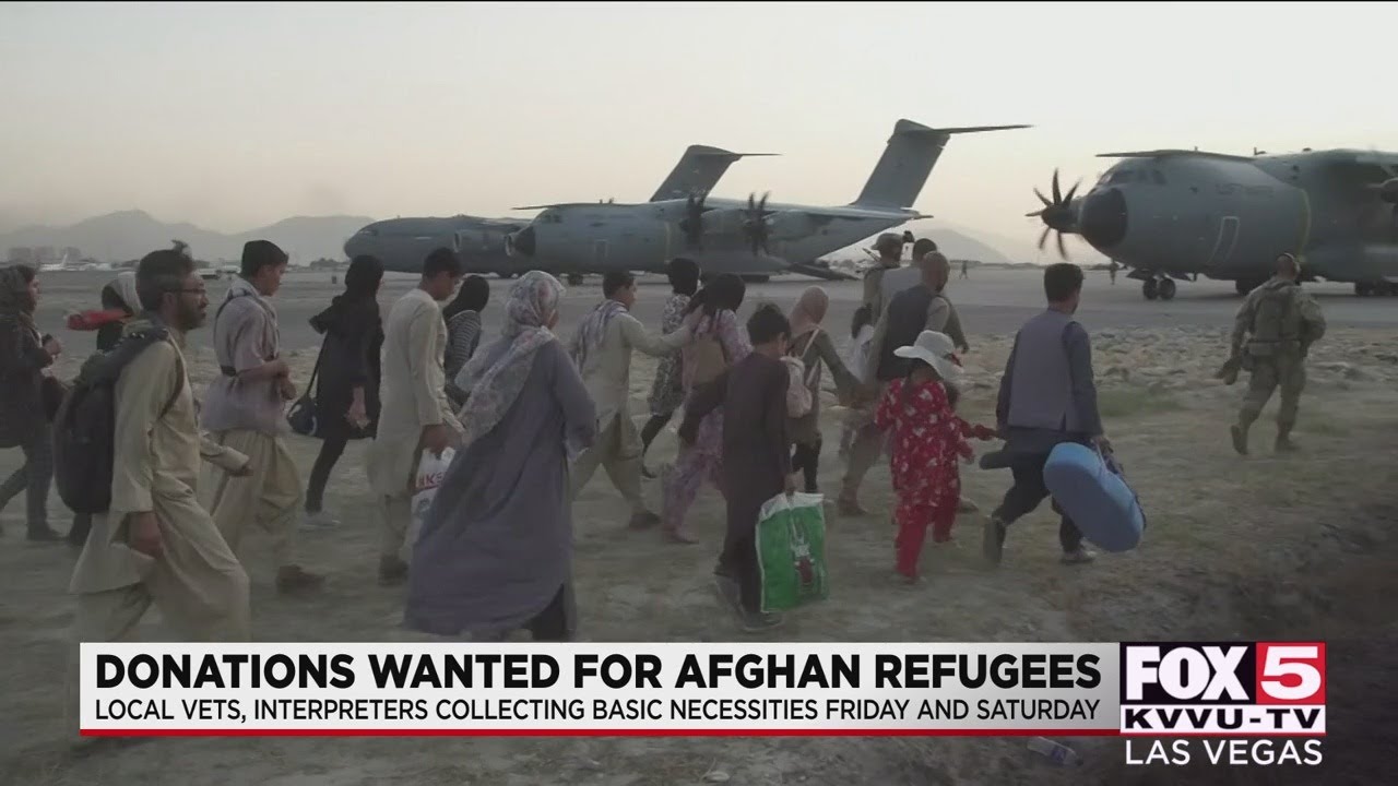 Donations Wanted To Help Afghan Refugees - YouTube