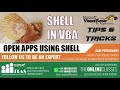 VBA TIPS AND TRICKS | OPEN APPS USING SHELL