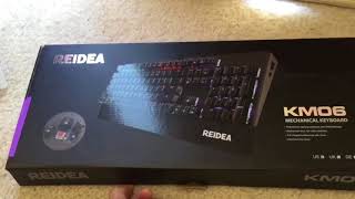 Unboxing Reidea KM06 Mechanical Keyboard