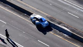 DRONE VIDEO: Bedford Heights police investigate 'incident' on I-480 W at I-271