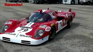 Ferrari 512 S Coda Lunga from 1970 at Imola Classic - Pure sound