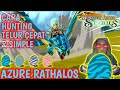 BERBURU AZURE RATHALOS PAKAI CARA CEPAT, TIPS MAIN MONSTER HUNTER STORIES MHST ANDROID GAMEPLAY