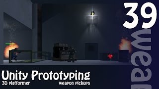 Making Your First Game: Unity 3D Zombie Shooter Platformer - Weapon Pickups
