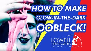 How to Make Glow-in-the-Dark Oobleck