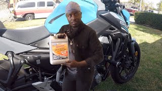 Coolant flush on Kawasaki Z650