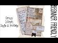 Grungy Library pockets TAKE &CREATE 