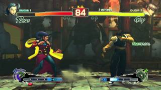 Shiraz (Rose) vs M-Rick (Guy) - Tournoi USF4 Road To Les Veaux 2014