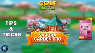 Golf Battle | Sakura Garden | 1 Power Club | Tips, Tricks \u0026 Shortcuts