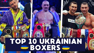 TOP 10 STRONGEST BOXERS IN UKRAINE