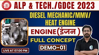 Trade For ALP & Tech | Working Principle Of Engine | ALP & Tech | GDCE | By Yogi Sir🔥🔥