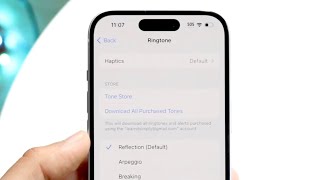 How To Change Ringtone/Alarm Sound On iOS 17!