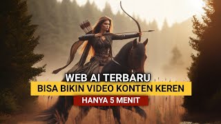 WEB AI TERBARU BISA BIKIN VIDEO KONTEN KEREN HANYA 5 MENIT !!