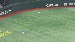 巨人 吉川尚輝 2点タイムリースリーベースヒット　巨人 vs 中日　2024年9月15日(日) 東京ドーム