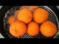 চিকেন চিজি পটেটো বল ও ডোনাট chicken cheesy potato ball and donut