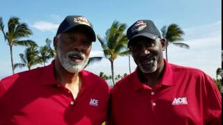 Julius Erving “Dr. J” and Cliff Levingston are playing for Ace Shootout 2017