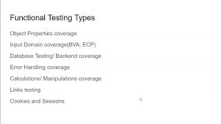 Functional Testing Tutorial 10