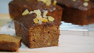 EASY Individual GINGER and RUM Cakes