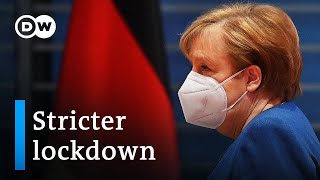 Germany tightens lockdown restrictions: Are they legal? | DW News