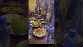 Arshina Sumbul Miss Grand India 2023 enjoying Vietnamese delicacies #missgrandinternational #vietnam