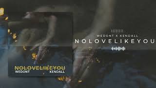 WEDONT x KENDALL - NOLOVELIKEYOU (Official Audio)