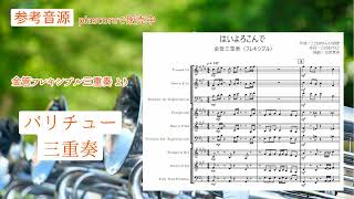 【バリチュー三重奏】はいよろこんで / こっちのけんと【参考音源】