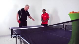 iPong Table Tennis Master Series: Transitioning Topspin Strokes