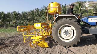 Rohit 5 Row BBF planter