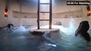 05:00 For Watching || Amazing Primitive Build Swimming Pool Underground House #2