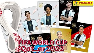 5 x DFB STICKER SET mit NUMMERIERTE STICKER !! 😱🔥 PANINI WORLD CUP 2022 Sticker