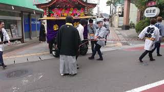 飯坂八幡神社例大祭 2018 本祭り 神輿渡御町廻り 若錦