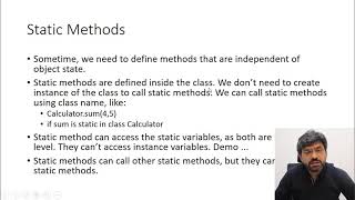 Lec10 - OOP/Java Static Variables, Methods and Blocks (Urdu / Hindi)