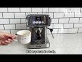 How to Make Hot Espresso with ILAVIE Espresso Machine K3 EM3029?