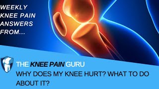 Knee Pain l What causes my knee pain? The Knee Pain Guru
