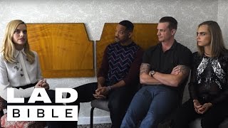 Will Smith, Margot Robbie, and Cara Delevingne (Suicide Squad) Tell Truths and L