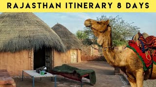 RAJASTHAN 8 DAYS ITINERARY | RAJASTHAN IN SEQUENCE | #rajasthan