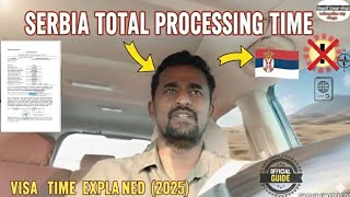 Serbia 🇷🇸 Total Processing Time/ Work Permit Update #Serbia document video 📹