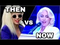 Lady Gaga- Singing Her Singles Acoustically Then vs Now (2019)