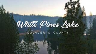 White Pines Lake - Aerial Drone Video