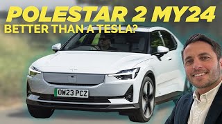 A look at the POLESTAR 2 2024 - IS this BETTER than TESLA MODEL 3?