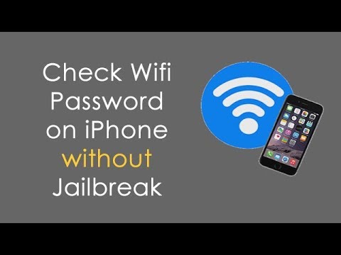 How to See WiFI Password on iPhone without Jailbreak? How to See WiFI Password on iPhone without Jailbreak?