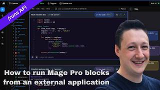 How to run Mage Pro blocks from an external application