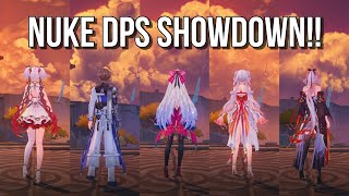 NUKE DPS SHOWDOWN with Carlotta Changli Camellya Xiangli Yao \u0026 Jinhsi!!! WHO IS YOUR FAVORITE???