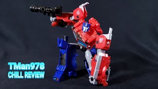 Transformers Bumblebee Cyberverse Adventures Deluxe Optimus Prime CHILL REVIEW