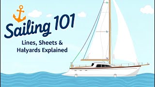 As requested Sailing 101: Lines, Sheets \u0026 Halyards Explained!