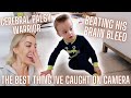 OUR DISABLED 3 YEAR OLD TRANSITIONING TO SITTING UP FROM HIS BELLY ON HIS OWN! | SO EMOTIONAL